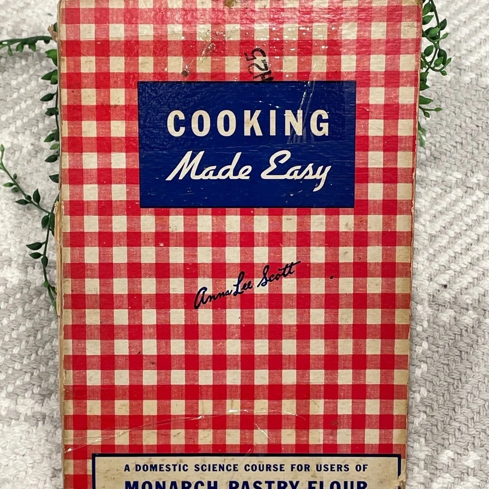 Vintage Cooking Made Easy Cookbook
